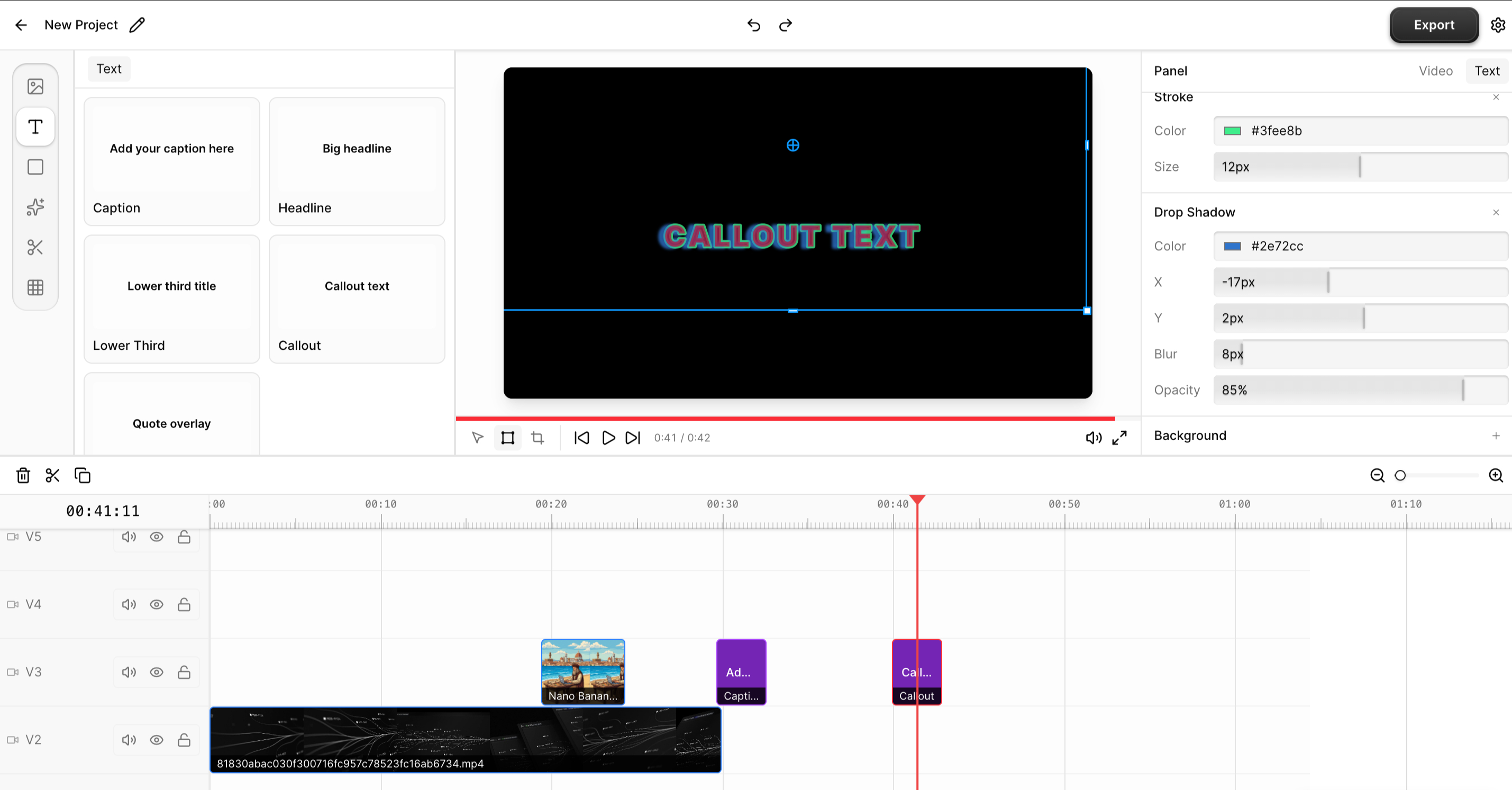 Introducing Text Overlays